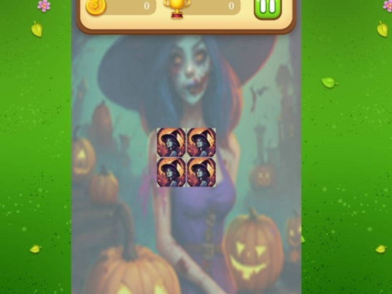 Spel Witch Memory Match aanlyn