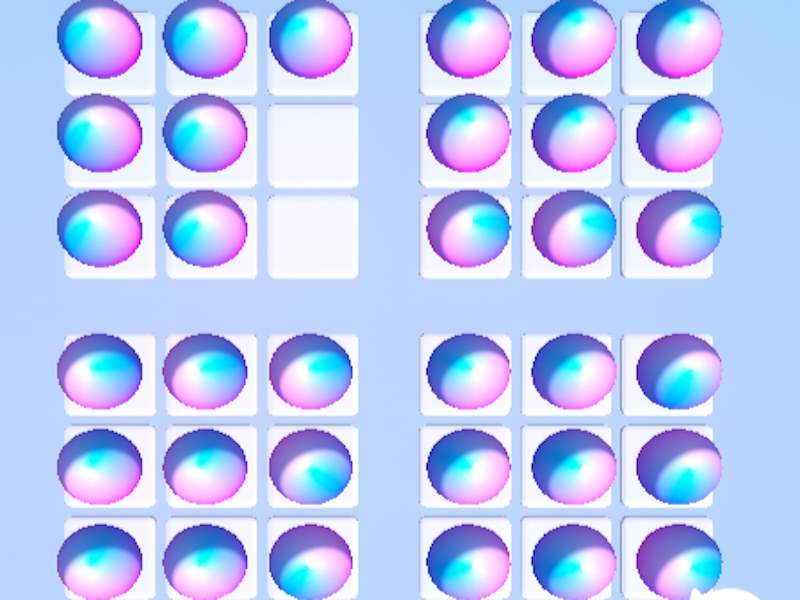 Spel Marmer Snap: Kleurpuzzelspeletjie aanlyn
