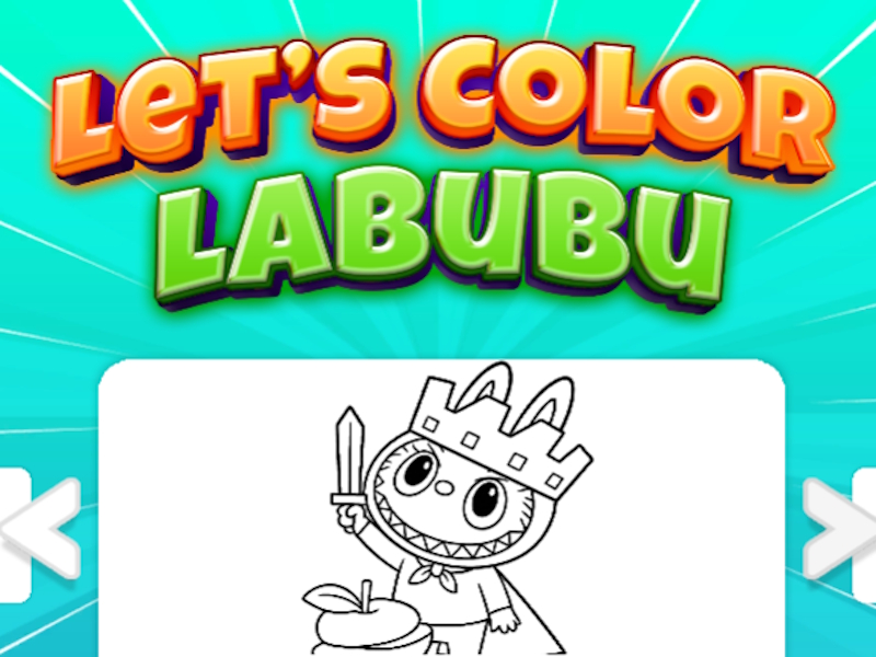 Spel Kom ons kleur Labubu aanlyn