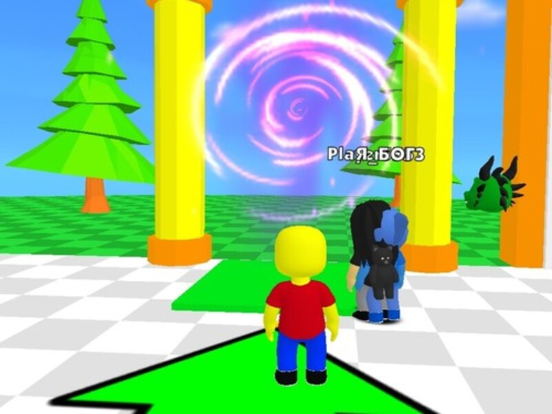 Spel Roblox: Die vloer is lava-uitdaging aanlyn