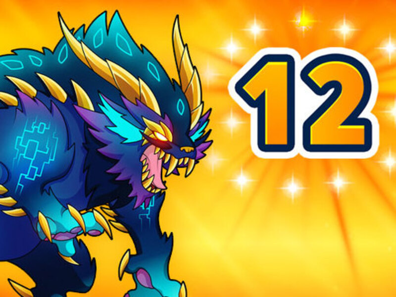Spel Dynamons 12 aanlyn