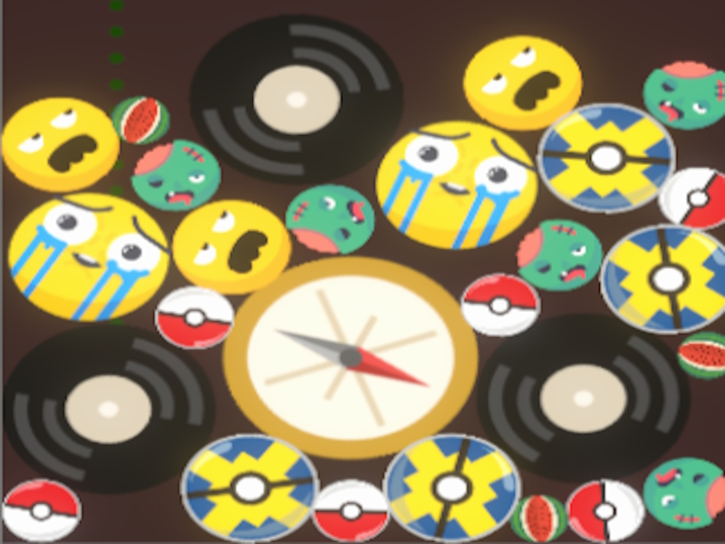 Spel Balle smelt saam aanlyn