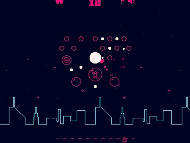 Spel Ruimteborrels moet sterf! aanlyn