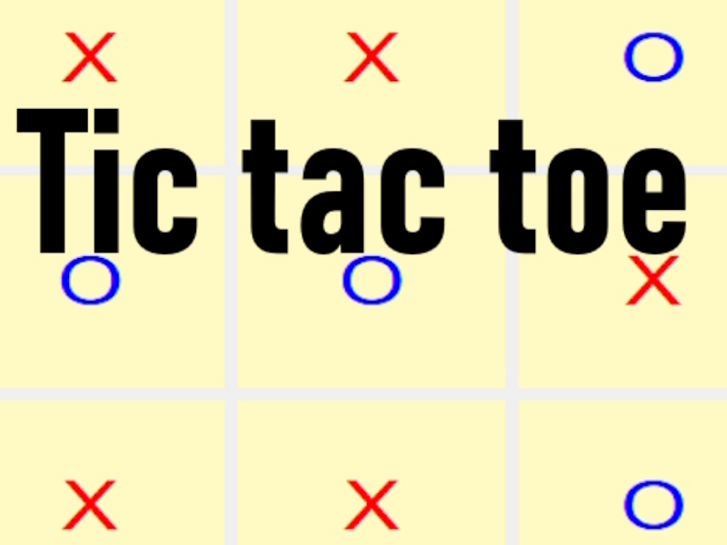 Spel Tic tac tone aanlyn