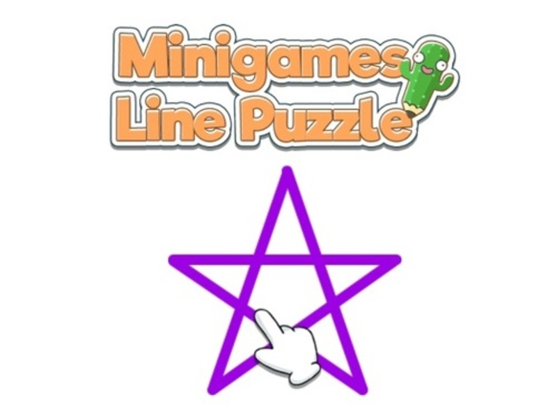 Spel Minigames Line Puzzle aanlyn