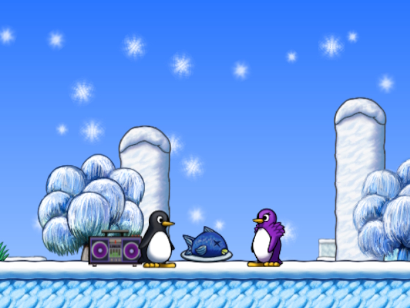 Spel Super tux aanlyn