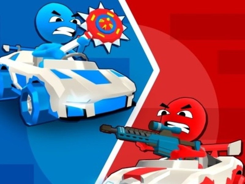 Spel Stickman Battle 1-4 spelers aanlyn