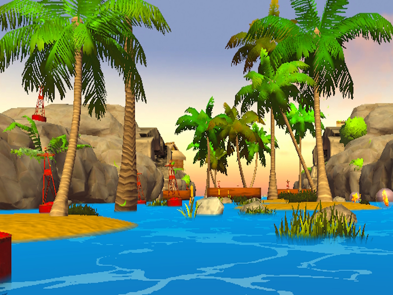 Spel Summer Rider 3D aanlyn