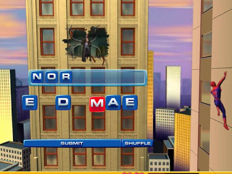 Spel Spider-Man 2 Web of Words aanlyn