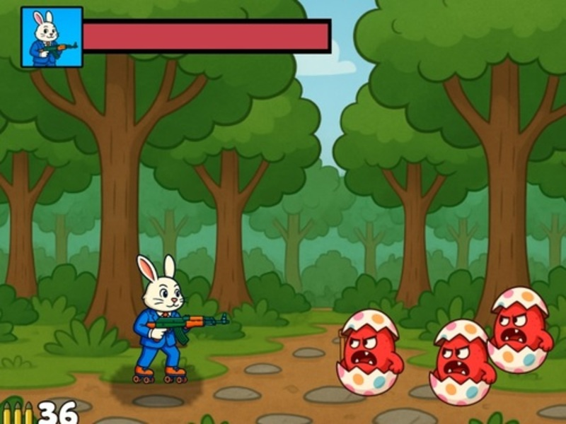 Spel Monsters van paaseiers aanlyn