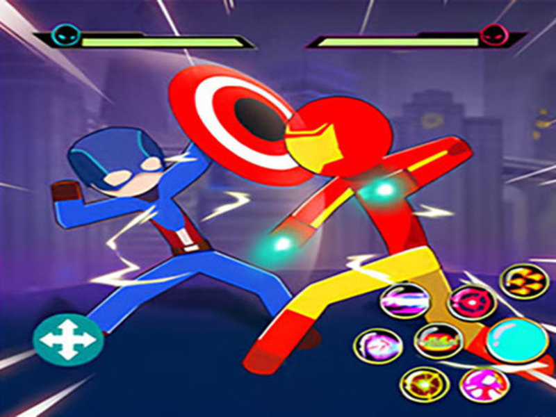 Spel Stick Hero Fight aanlyn