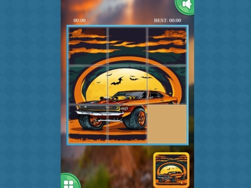 Spel Monster Truck gly-legkaarte aanlyn