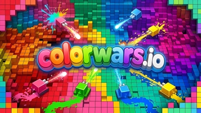 Spel ColorWars.io aanlyn