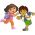Diego en Dasha aanlyn
